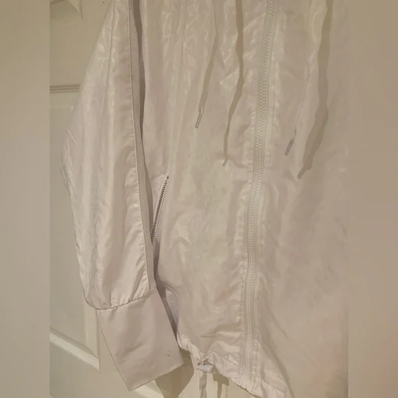 Zyia White Bomber Jacket Size XL and a lg - Picture 5 of 7